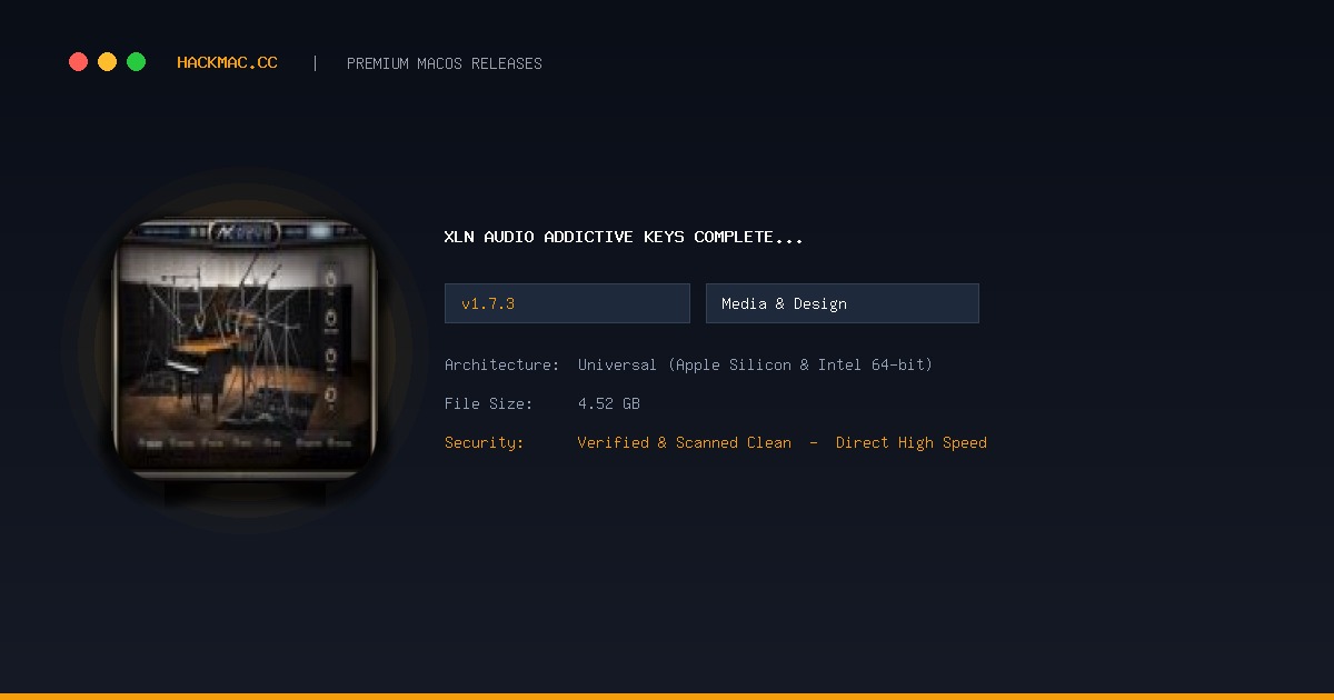 XLN Audio Addictive Keys Complete Collection screenshot