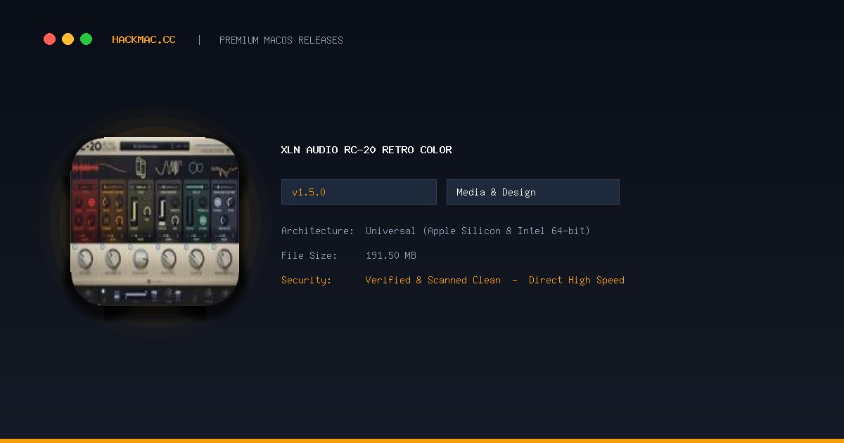 XLN Audio RC-20 Retro Color screenshot